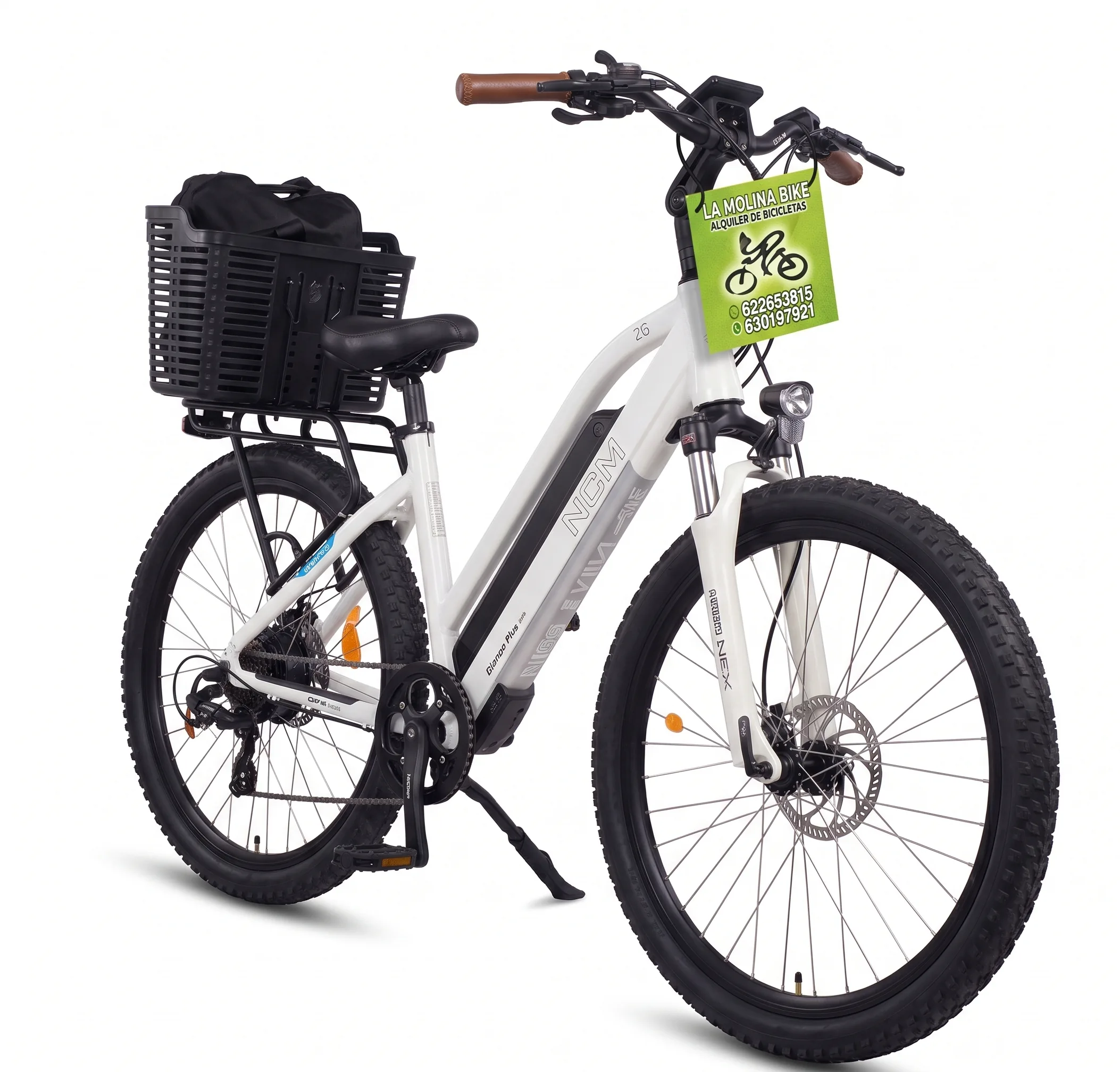 Bicicleta eléctrica, modelo mujer