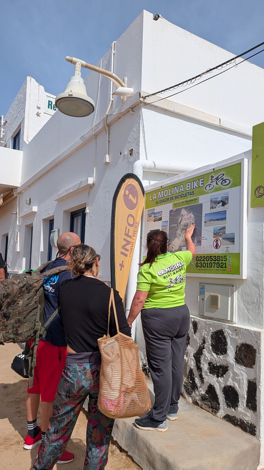La Graciosa en bici — vista 10