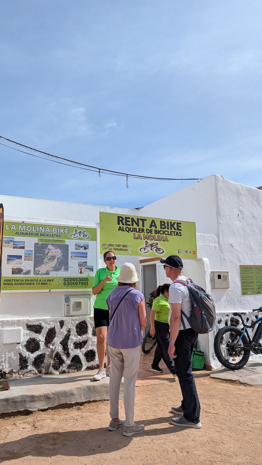 La Graciosa en bici — vista 11